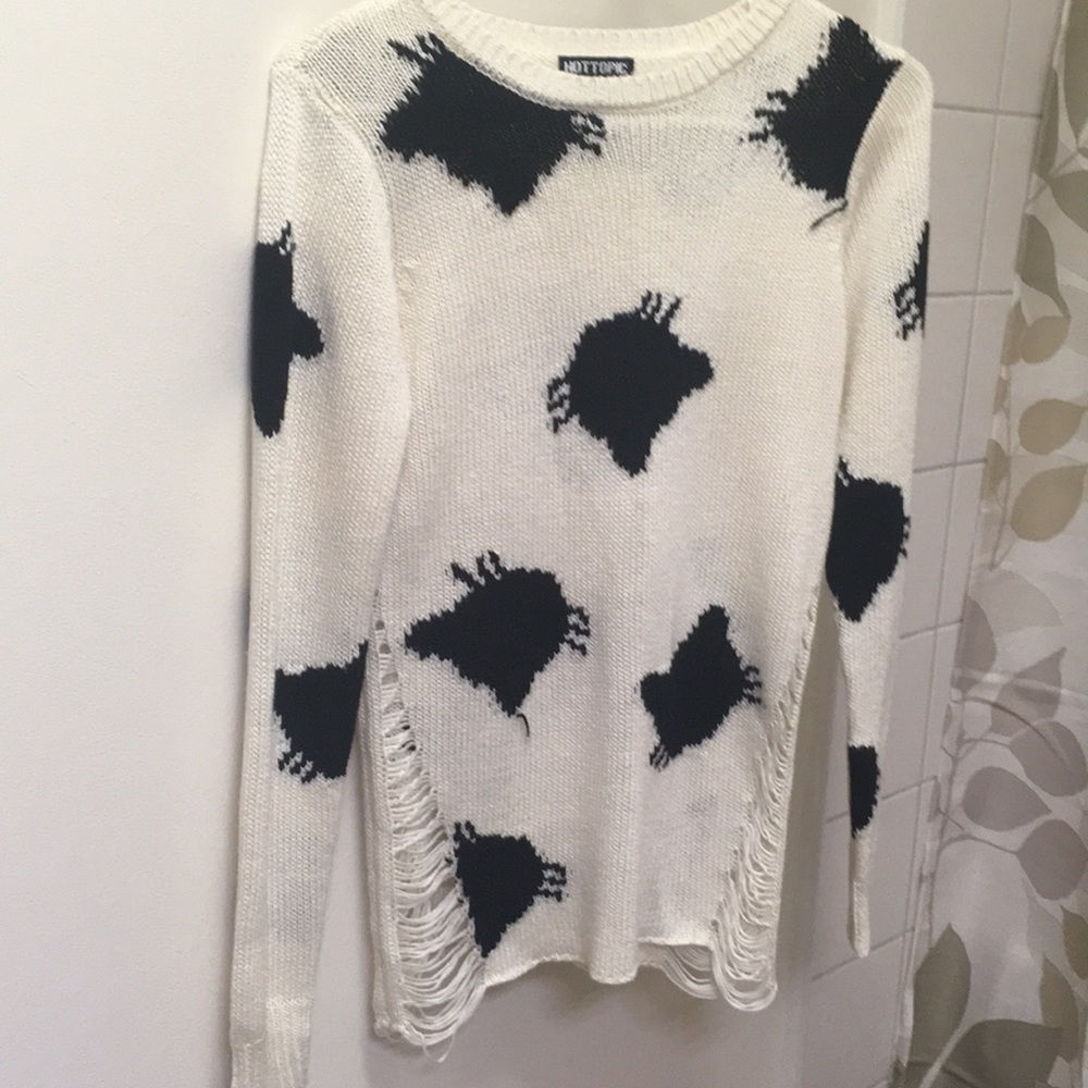 Hot Topic Cat Sweater
